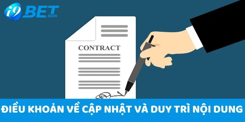 Điều khoản và điều kiện 5 Điều khoản về cập nhật và duy trì nội dung