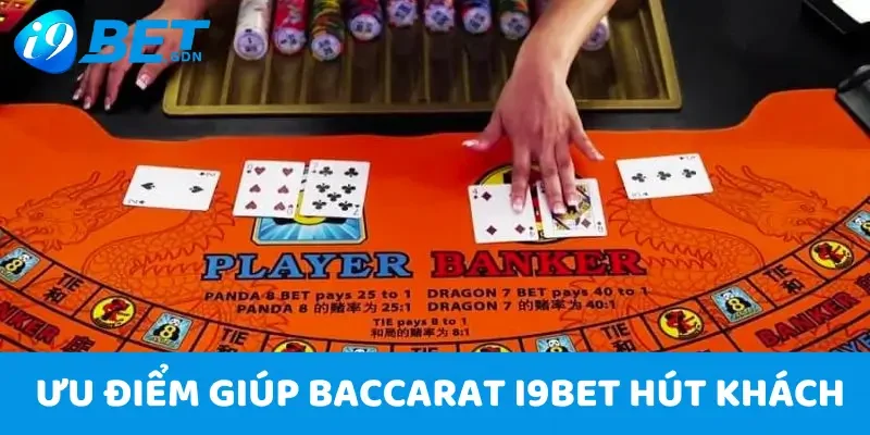 Baccarat I9bet - Trải Nghiệm Tại Casino Online Hot Nhất 2025 5 Những nét nổi trội giúp i9bet thu hút tín đồ baccarat