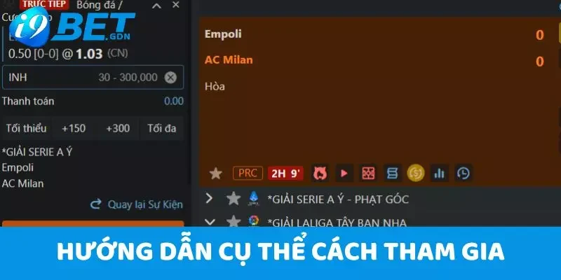 Thể Thao i9bet – Cơ Hội Làm Giàu Cực Nhanh Cho Cược Thủ 6 Hướng dẫn cụ thể cách tham gia
